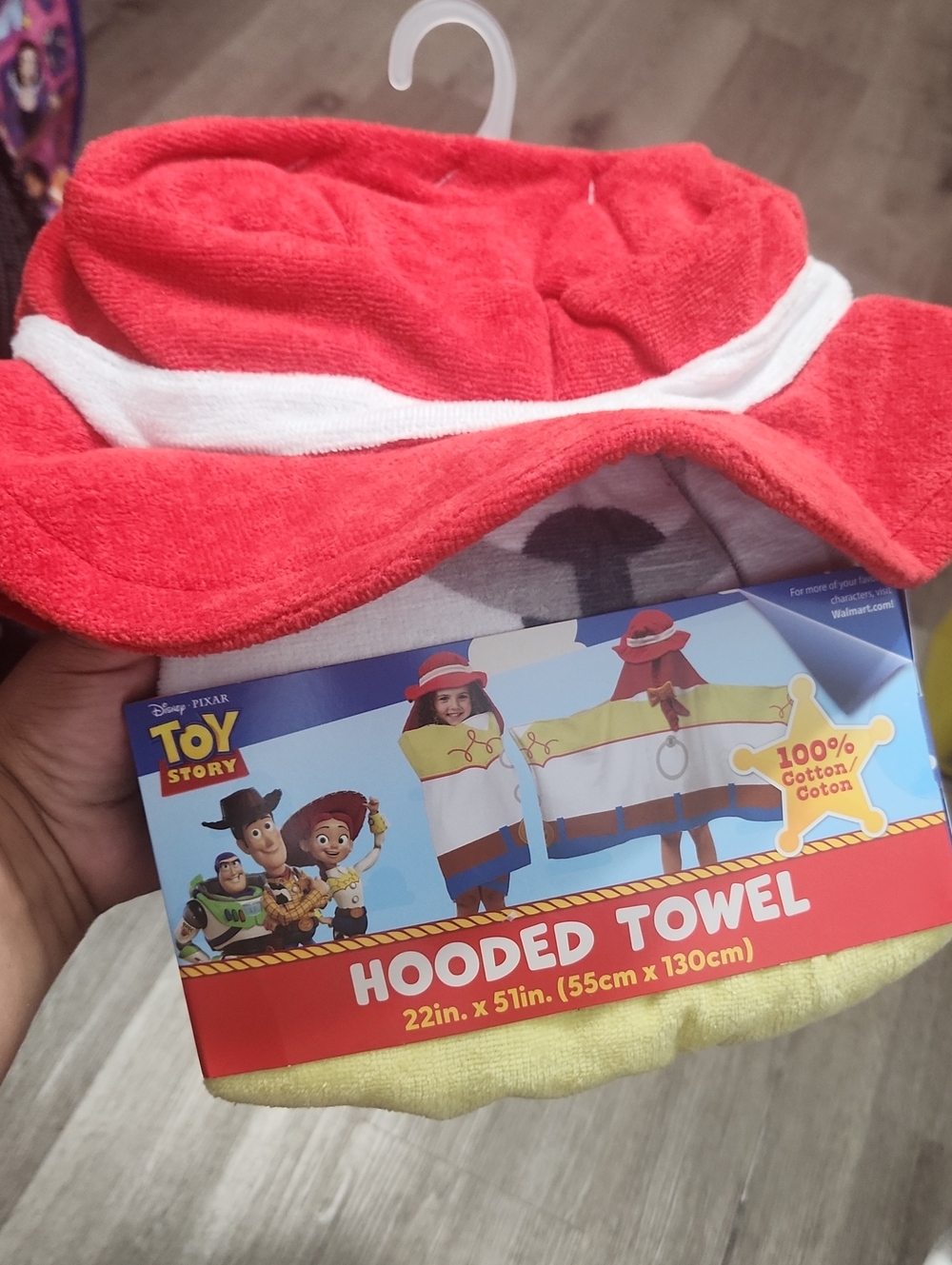 Disney Toy Story Jessie Hooded Towel - Picture 2 of 4